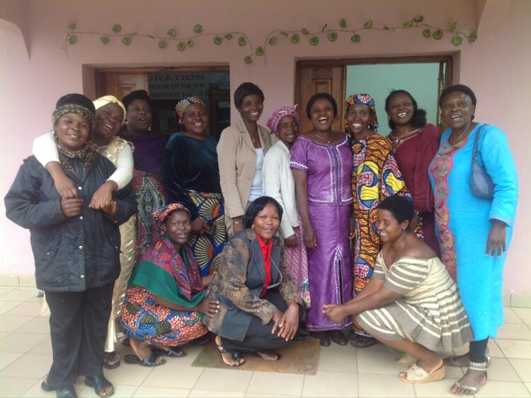 Quelques encadreurs des filles